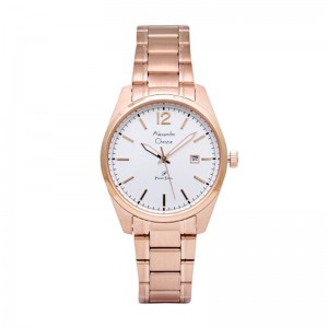 Alexandre Christie AC 1012 Rosegold White Lady LDBRGSL